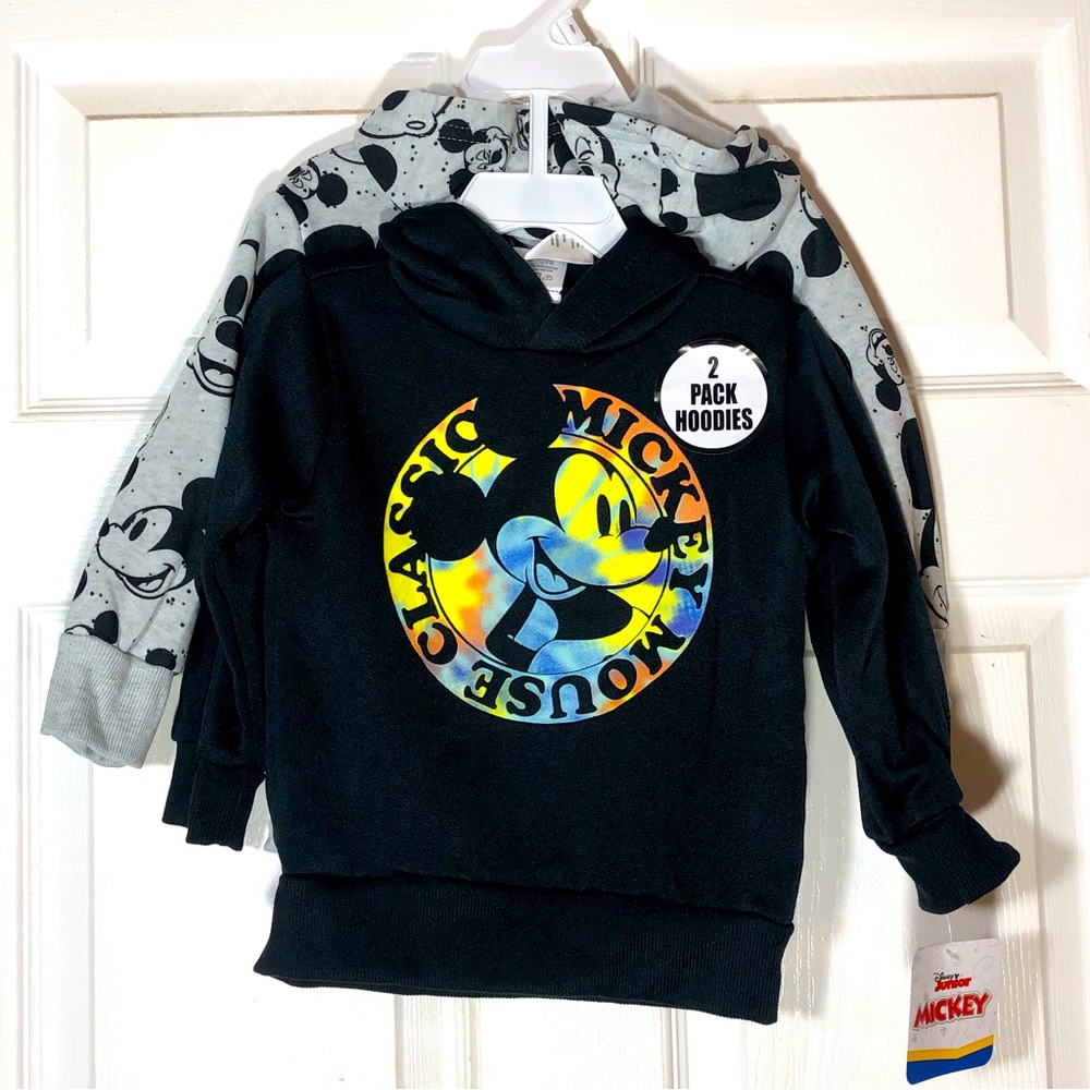 2 pack Mickey Mouse hoodies Size 2T